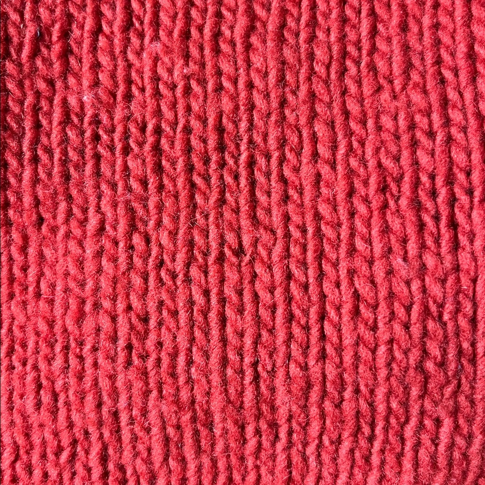 Babaa Red Turtleneck Knit Sweater - Picture 5 of 6